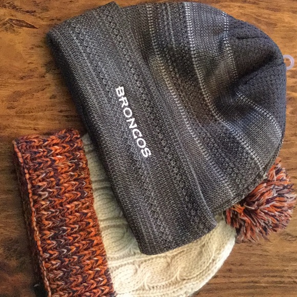Pair of Broncos Hats official NFL - Picture 4 of 4